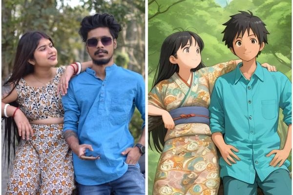 নিজের ছবি দিয়ে গিবলি বানান দুই মিনিটে